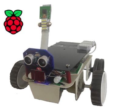 Raspberry Pi Human Following Robot Hardware