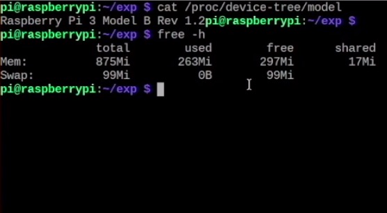 raspberry pi 3 terminal command_