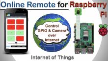Online Web Remote Control for Raspberry Pi 