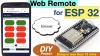 ESP32 Web Remote